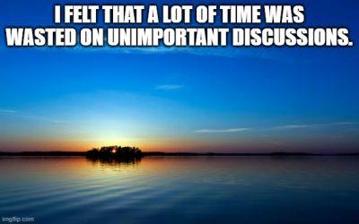 Course Evaluation Burn