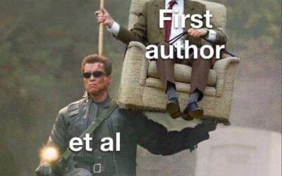 Research is a collaborative medium where one person gets all the credit.