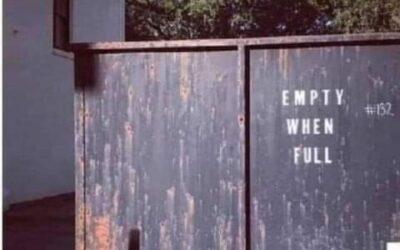 Schrödinger’s dumpster