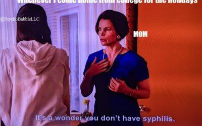 OC – home from college