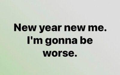 New year’s resolution