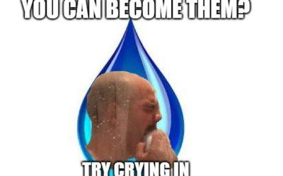 OC – shower crying