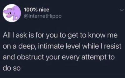 Intimacy is hard
