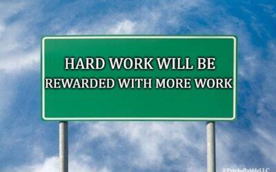 Work is its own reward