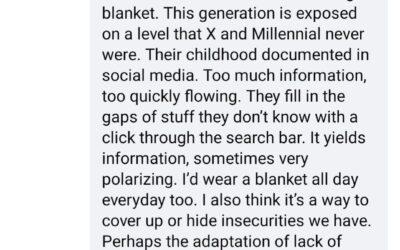 Gen Z = The Blanket Generation